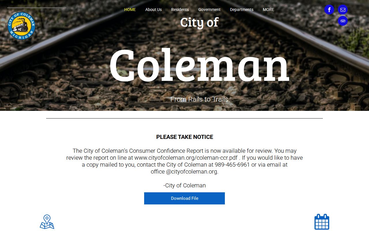 Coleman docket search official city records source