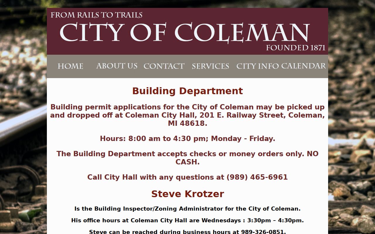 Coleman docket search city parking bureau record source